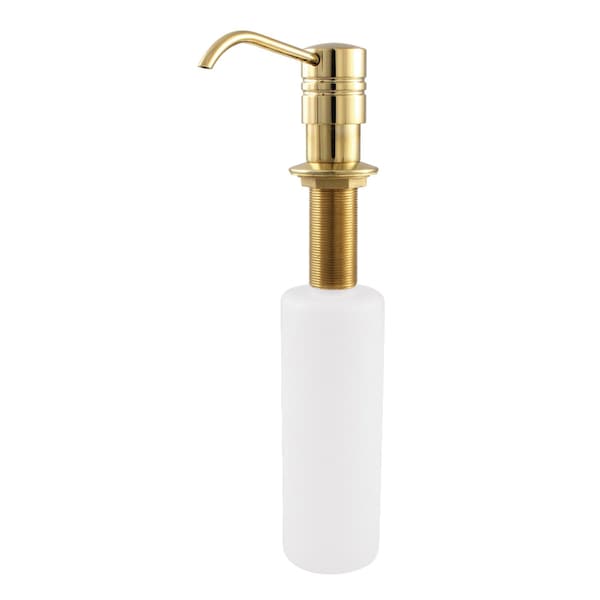 SD2612 Milano Soap Dispenser, Polished Brass